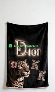 Dior Throw Blankets